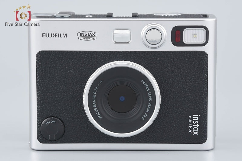 Fujifilm Instax Mini Evo Black Hybrid Instant Film Camera