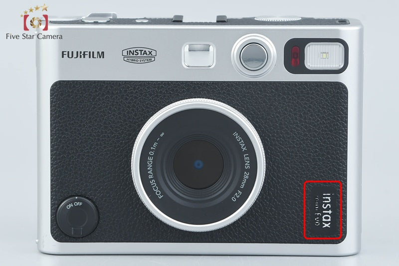 Fujifilm Instax Mini Evo Black Hybrid Instant Film Camera