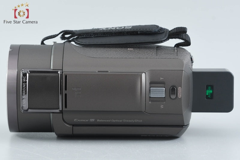 SONY HANDYCAM FDR-AX45A Bronze Brown Digital Camcorder [Japanese Language Only]