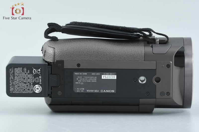 SONY HANDYCAM FDR-AX45A Bronze Brown Digital Camcorder [Japanese Language Only]