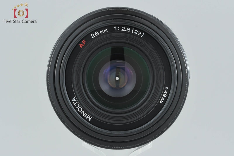 Minolta AF 28mm f/2.8 Early Model Sony / Minolta A Mount Lens