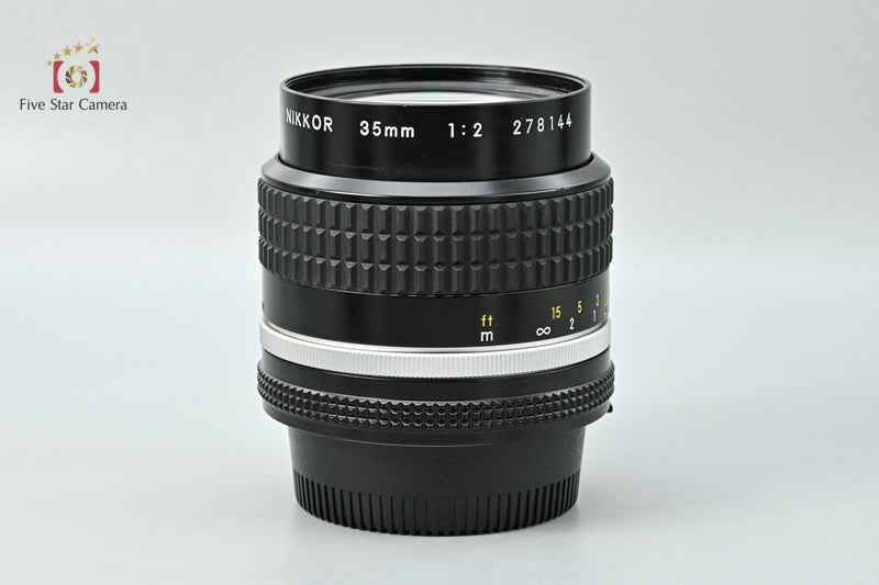 Nikon Ai-S NIKKOR 35mm f/2 [Excellent]