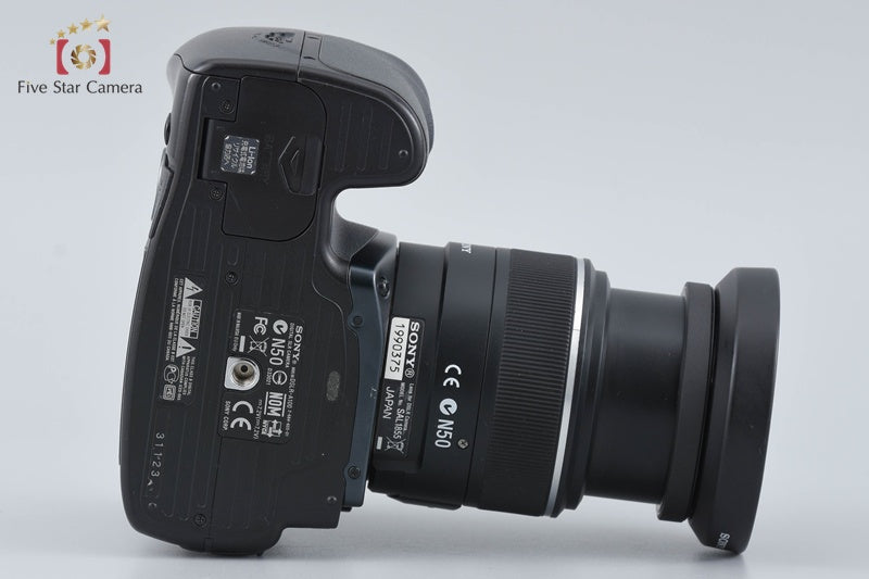 SONY α100 DSLR-A100 Black 10.2 MP DT 18-55 SAL1855 Lens [Japanese Language Only]