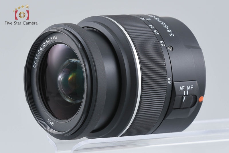 SONY α100 DSLR-A100 Black 10.2 MP DT 18-55 SAL1855 Lens [Japanese Language Only]
