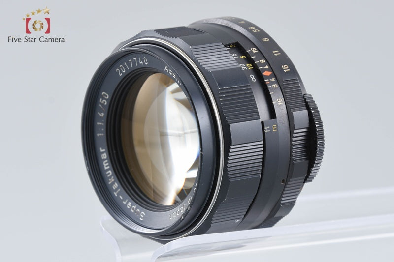 PENTAX Super-Takumar 50mm f/1.4 Later Model 7 Elements M42 Mount