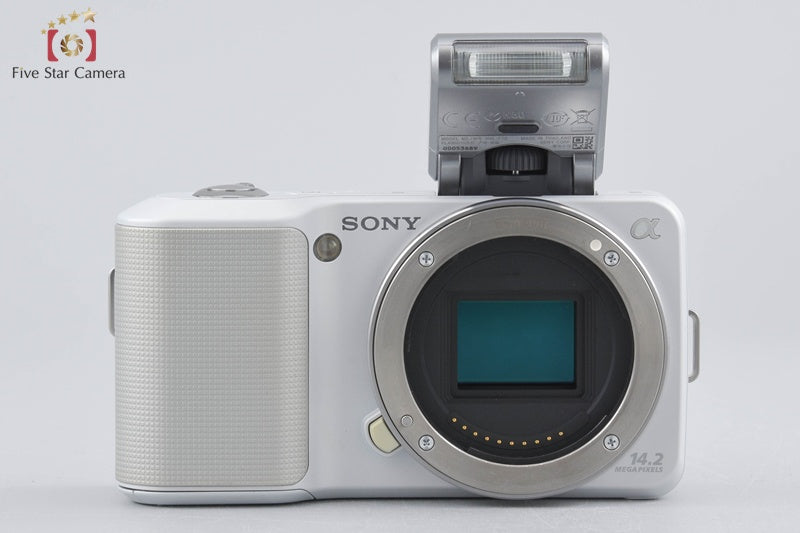 Sony Alpha α NEX-3 White 14.2 MP 16mm Lens w/ Box [Japanese Language Only]