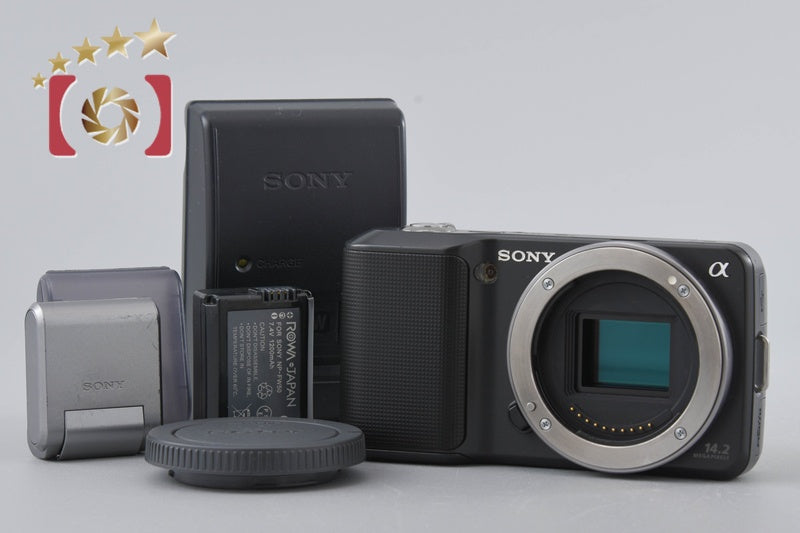 Sony Alpha α NEX-3 Black 14.2 MP Mirrorless Camera [Japanese Language