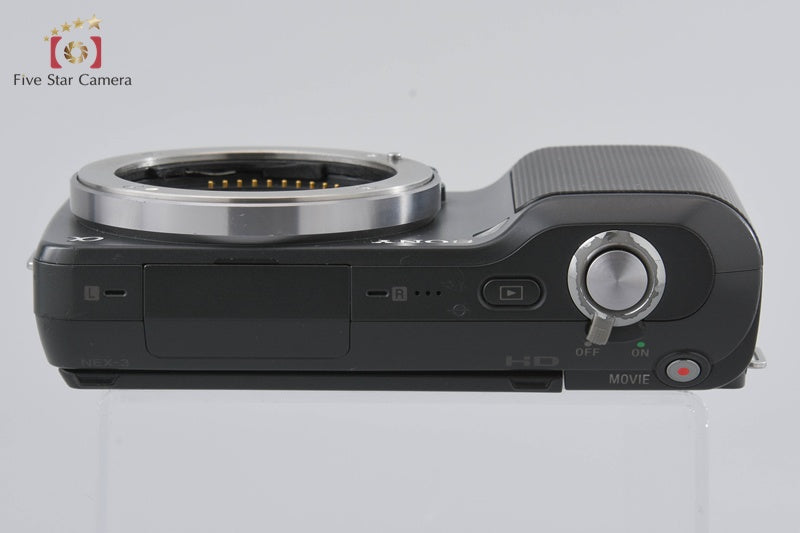 Sony Alpha α NEX-3 Black 14.2 MP Mirrorless Camera [Japanese Language Only]