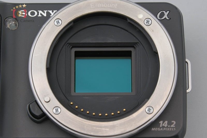 Sony Alpha α NEX-3 Black 14.2 MP Mirrorless Camera [Japanese Language Only]