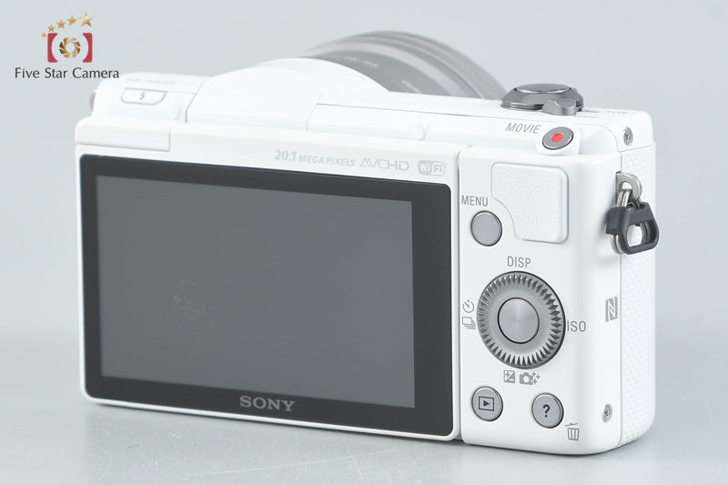 Sony Alpha α5000 ILCE-5000 White 20.1 MP 16-50 Lens [Japanese Language Only]