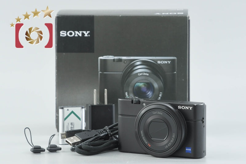 Sony Cyber-Shot DSC-RX100 20.2 MP Digital Camera w/ Box [Japanese Language Only]