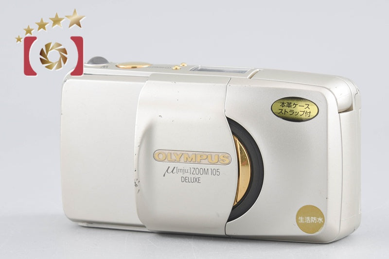 Olympus μ[mju:] ZOOM 105 DELUXE 35mm Point & Shoot Film Camera
