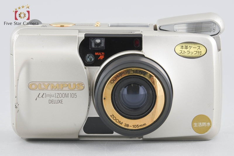 Olympus μ[mju:] ZOOM 105 DELUXE 35mm Point & Shoot Film Camera