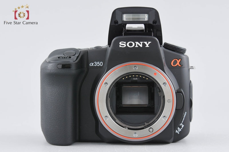 Sony α350 DSLR-A350K 14.2 MP 18-70 Lens [Japanese Language Only]
