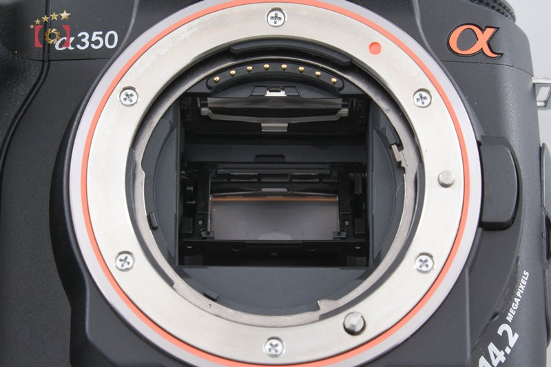 Sony α350 DSLR-A350K 14.2 MP 18-70 Lens [Japanese Language Only]
