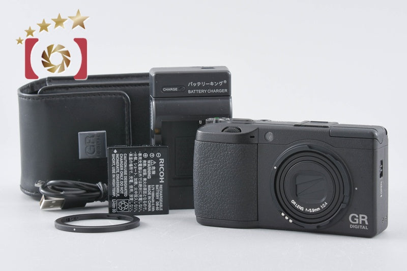 "Shutter count 1,910" Ricoh GR Digital II 10.0 MP Digital Camera