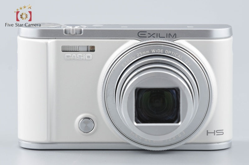 Casio HIGH SPEED EXILIM EX-ZR3200 White 12.1 MP Digital Camera