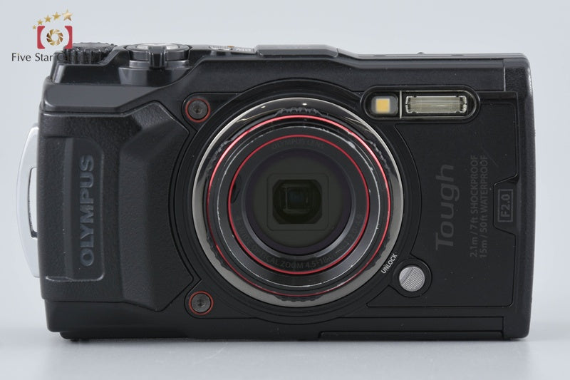 Olympus Tough TG-6 Black 12.0 MP 15m Waterproof Digital Camera