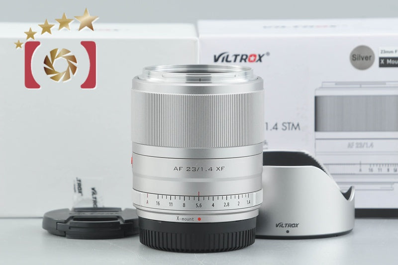 Viltrox AF 23mm f/1.4 STM ED IF Silver for Fujifilm X Mount w/ Box