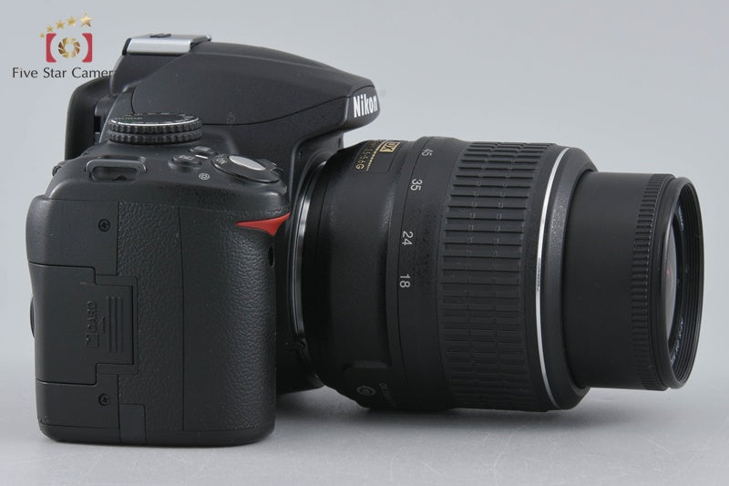 "Shutter count 3,572" Nikon D3000 10.2 MP Digital SLR Camera 18-55 Lens