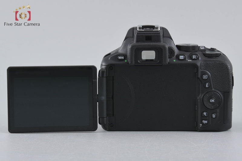 "Count 2,768" Nikon D5600 24.2 MP DSLR 18-55 70-300 VR Lenses