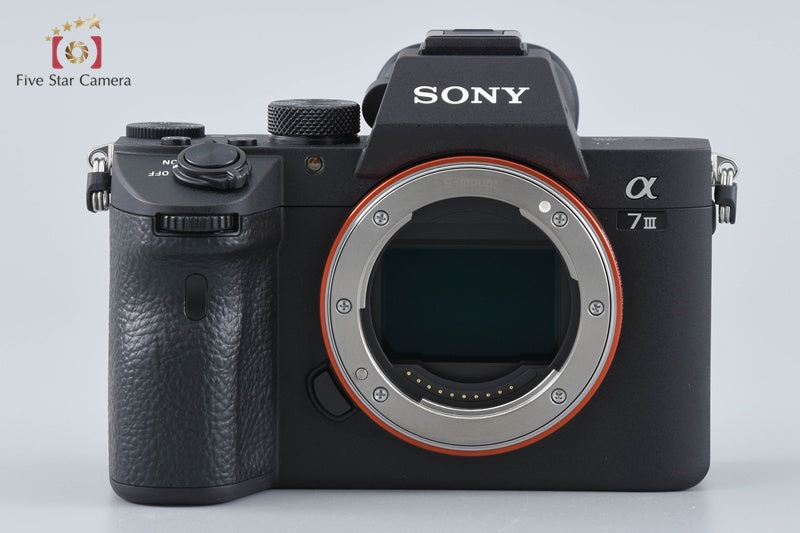 "Count 177" SONY α7III ILCE-7M3 Black 24.2MP 28-70 Lens [Japanese Language Only]
