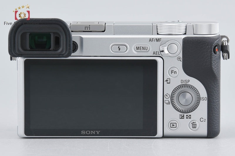 Sony α6400 ILCE-6400Y Silver 24.2MP 16-50 55-210 Lenses [Japanese Language Only]