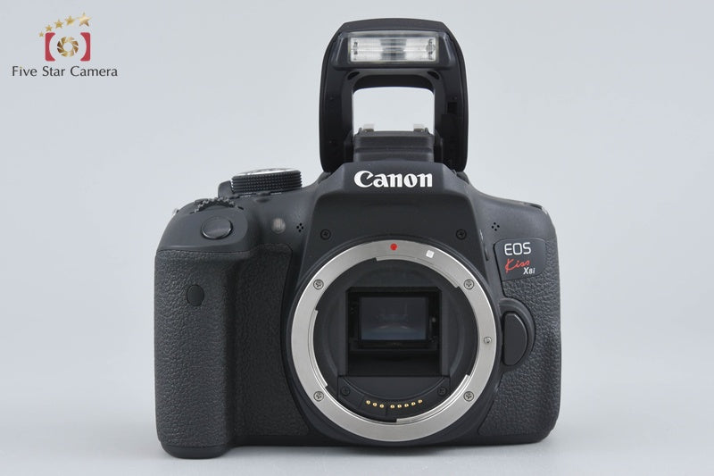 Canon EOS Kiss X8i / Rebel T6i / 750D 24.2 MP 18-55 55-250 Lenses w/ Box