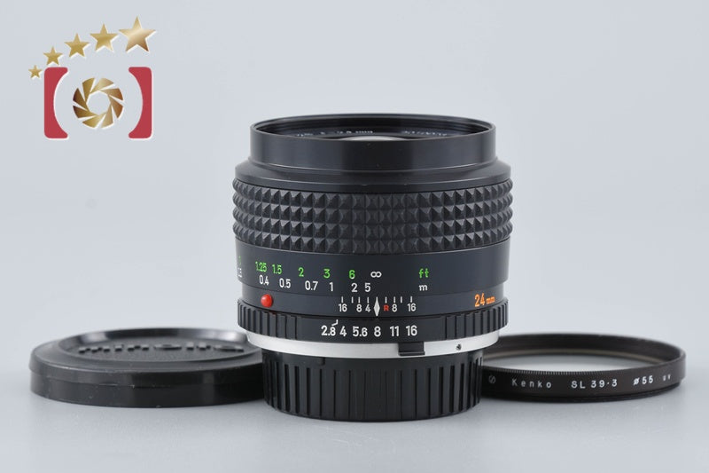 MINOLTA MC W.ROKKOR-SI 24mm f/2.8