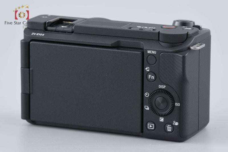 Sony α VLOGCAM ZV-E10 II Black 26.0 MP 16-50 Lens [Japanese Language Only]