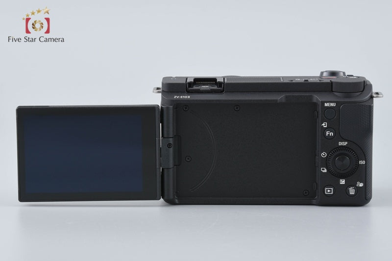 Sony α VLOGCAM ZV-E10 II Black 26.0 MP 16-50 Lens [Japanese Language Only]