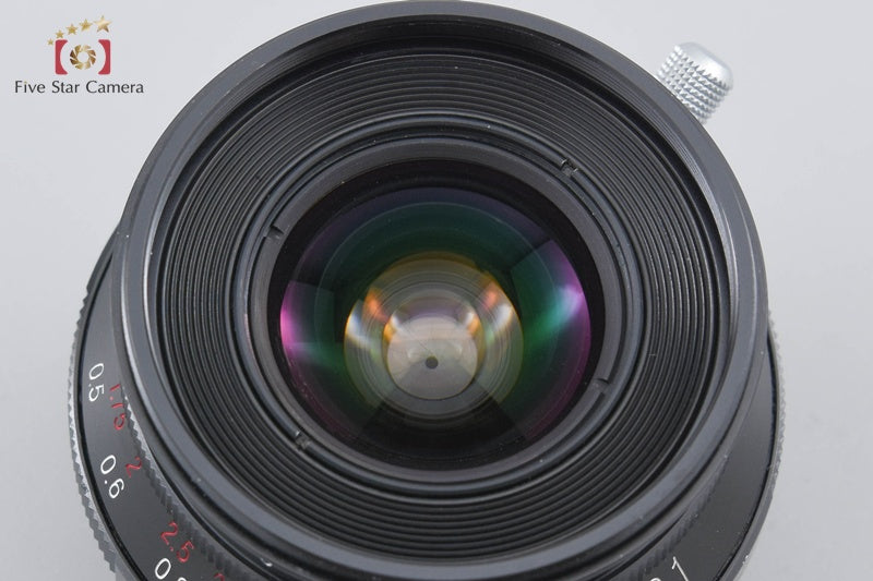 Voigtlander COLOR-SKOPAR 21mm f/4 MC Black L39 LTM Leica Thread Mount w/ Box