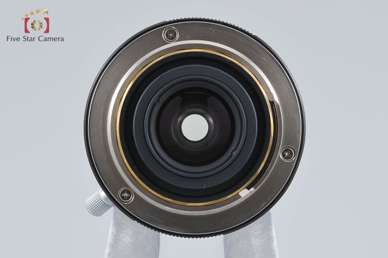 Voigtlander COLOR-SKOPAR 21mm f/4 MC Black L39 LTM Leica Thread Mount w/ Box