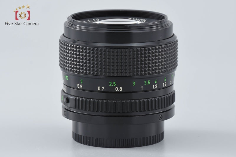 Canon New FD 50mm f/1.2
