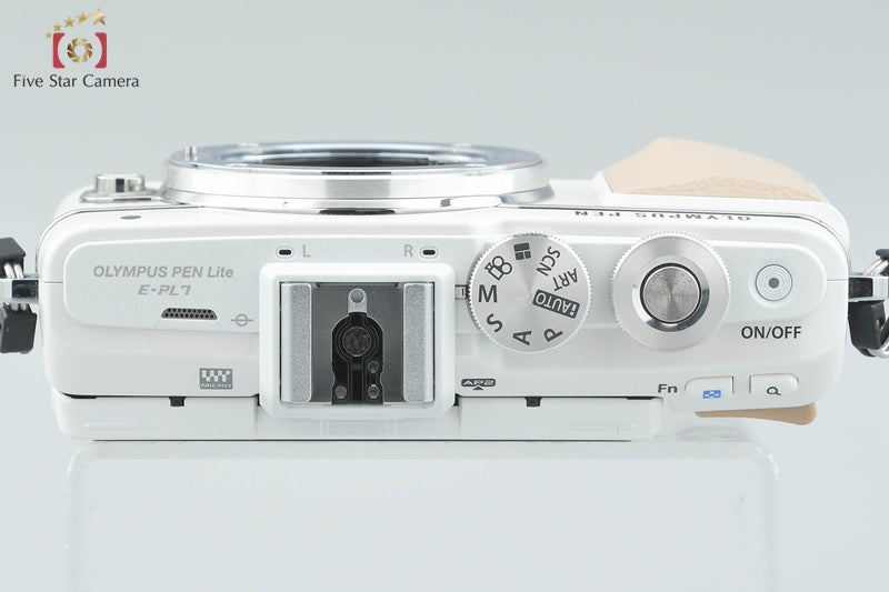 "Shutter count 1,929" Olympus PEN Lite E-PL7 White 16.1 MP Digital Camera