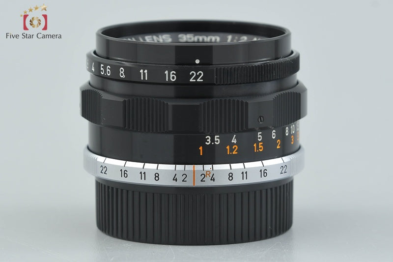Canon 35mm f/2 L39 LTM Leica Thread Mount Lens