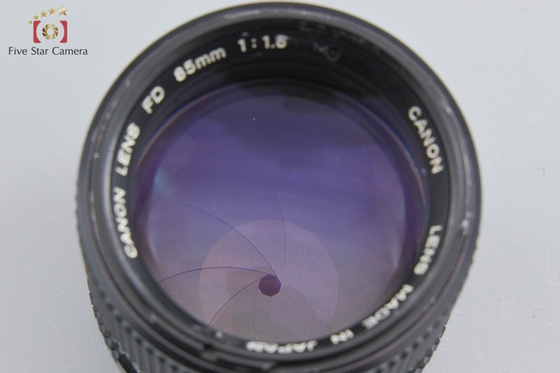 Canon New FD 85mm f/1.8