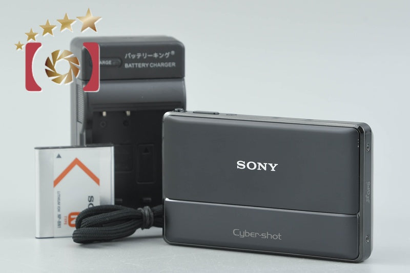 Sony Cyber-shot DSC-TX100V Black 16.2 MP Digital Camera [Japanese Language Only]
