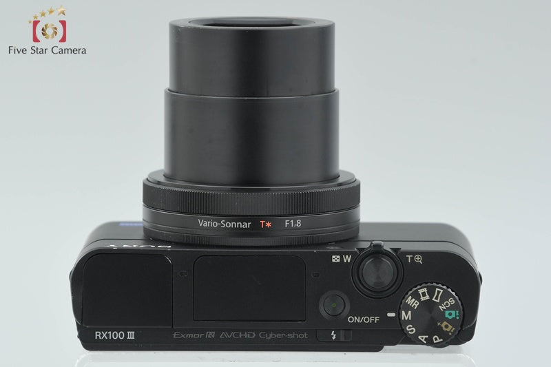 Sony Cyber-shot RX100 III DSC-RX100M3 Digital Camera [Japanese Language Only]