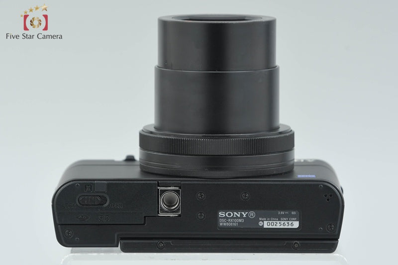 Sony Cyber-shot RX100 III DSC-RX100M3 Digital Camera [Japanese Language Only]