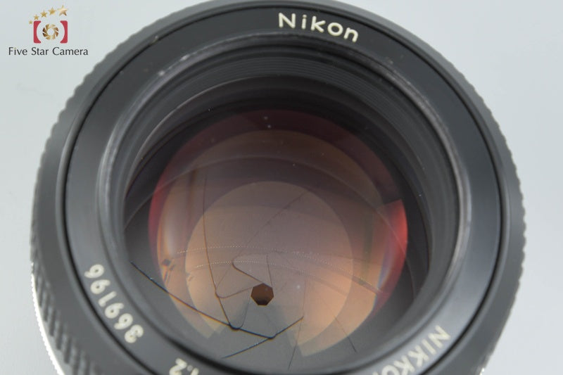 Nikon New NIKKOR 55mm f/1.2 Non Ai Lens