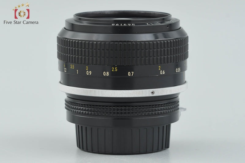 Nikon New NIKKOR 55mm f/1.2 Non Ai Lens