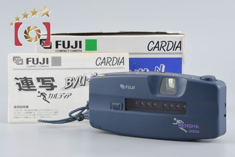 Fujifilm RENSHA CARDIA Byu-N 8 35mm Point & Shoot Film Camera w/ Box