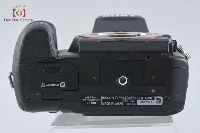 Sony Alpha α700 DSLR-A700 12.2 MP Digital Camera Body [Japanese Language Only]