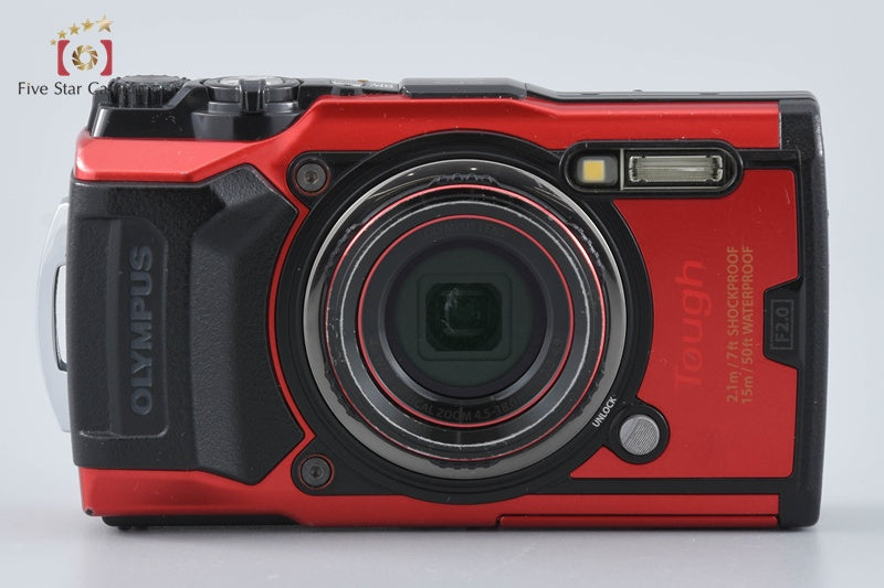 Olympus Tough TG-6 Red 12.0 MP 15m Waterproof Digital Camera