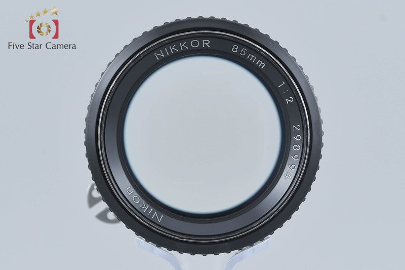 Nikon Ai-S NIKKOR 85mm f/2