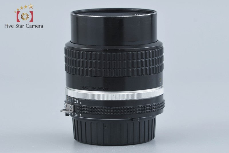 Nikon Ai-S NIKKOR 85mm f/2