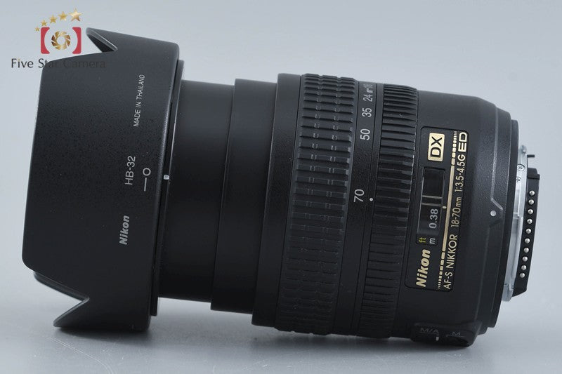 Nikon AF-S DX NIKKOR 18-70mm f/3.5-4.5 G ED
