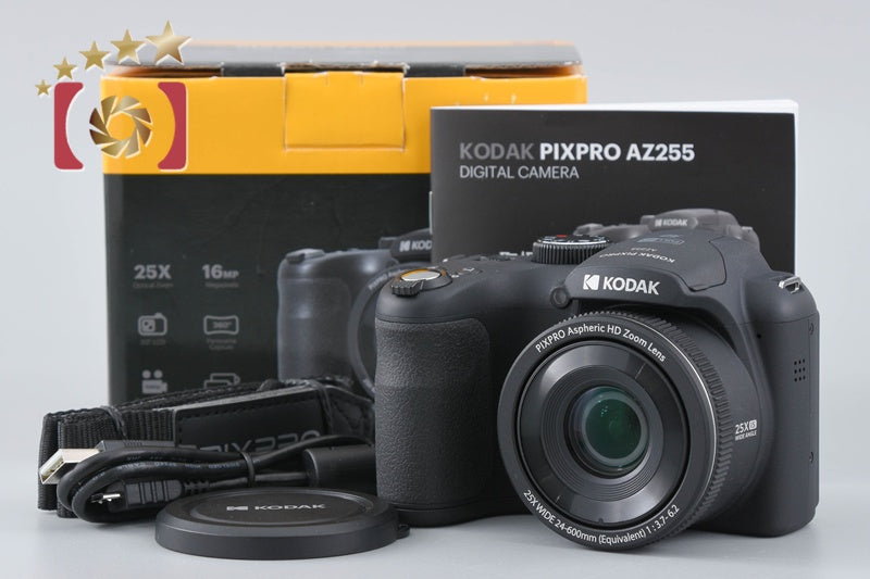 Kodak PIXPRO AZ255 Black 16.0 MP Digital Camera w/ Box