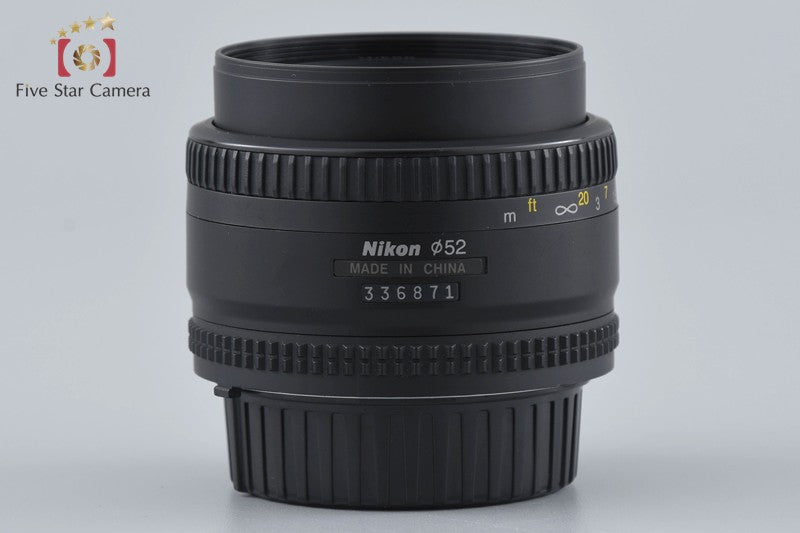 Nikon AF NIKKOR 50mm f/1.8 D